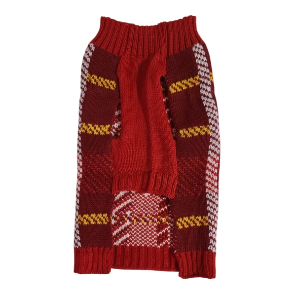NWT Dog Plaid Knit Sweater for small dog - Picture 2 of 4